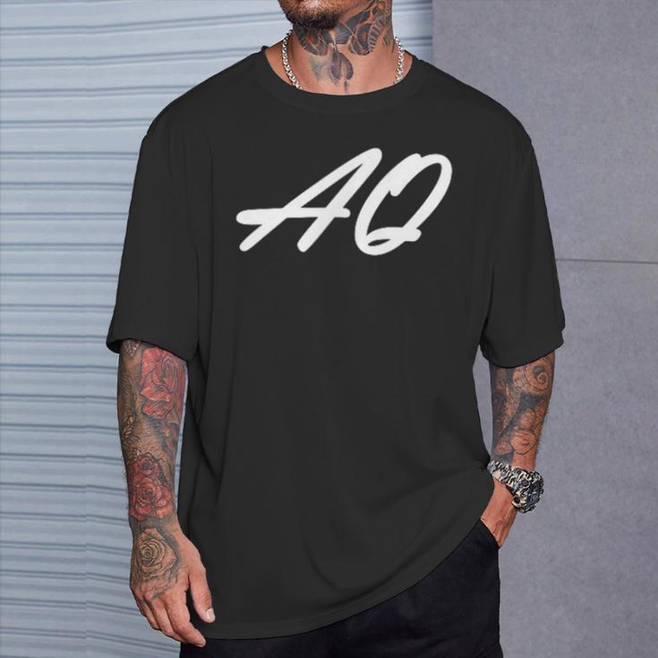 Aq Initialenorname A Nachname Q Alle Namen Mit A T-Shirt Geschenke für Ihn