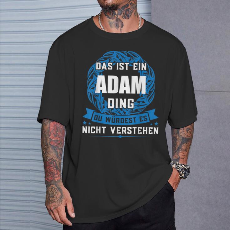 Das Ist Ein Adam Ding First Name S T-Shirt Geschenke für Ihn