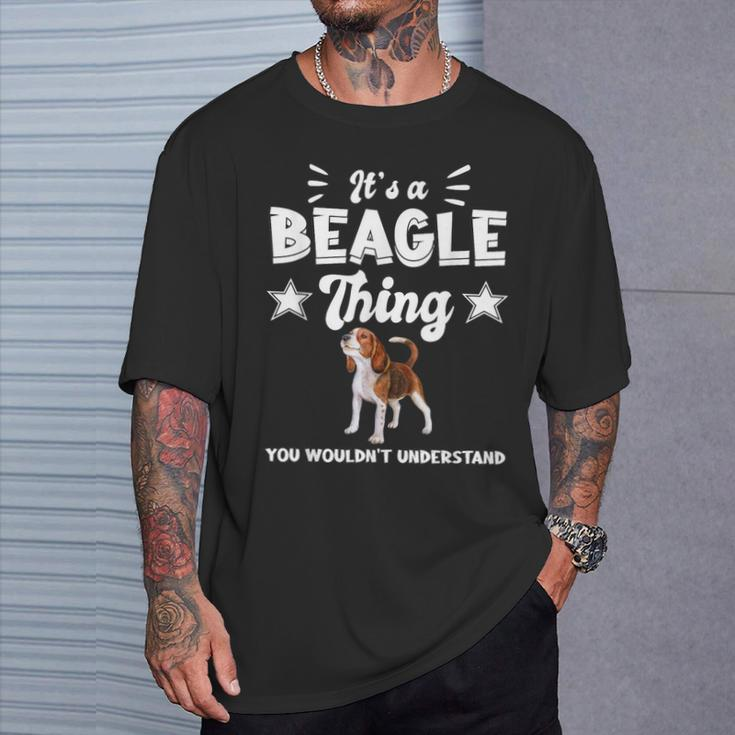 Das Ist Ein Beagle Ding Geschenk Beagle T-Shirt Geschenke für Ihn