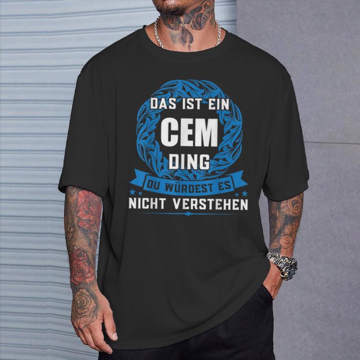 Das Ist Ein Cem Dingorname T-Shirt Geschenke für Ihn