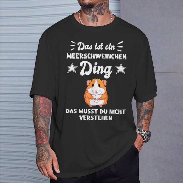 Das Ist Ein Guinea Pig Das Ist Ein Guinea Pig T-Shirt Geschenke für Ihn