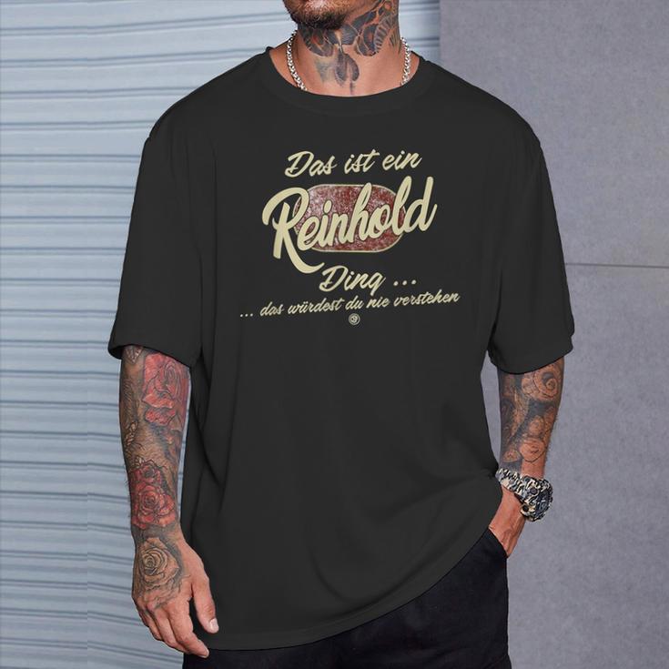 Das Ist Ein Reinhold Ding Family Reinhold T-Shirt Geschenke für Ihn