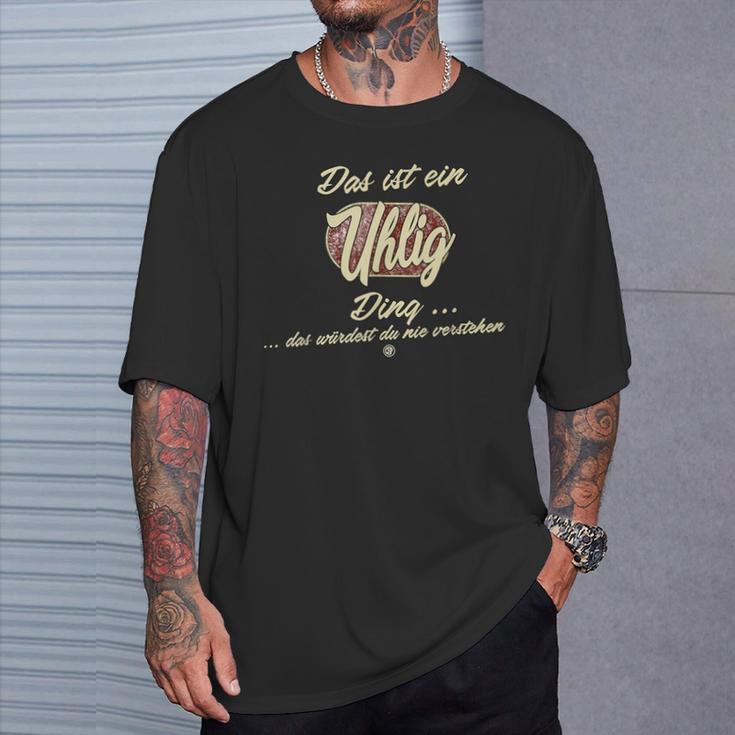 Das Ist Ein Uhlig Ding Lustiges Familie Uhlig T-Shirt Geschenke für Ihn