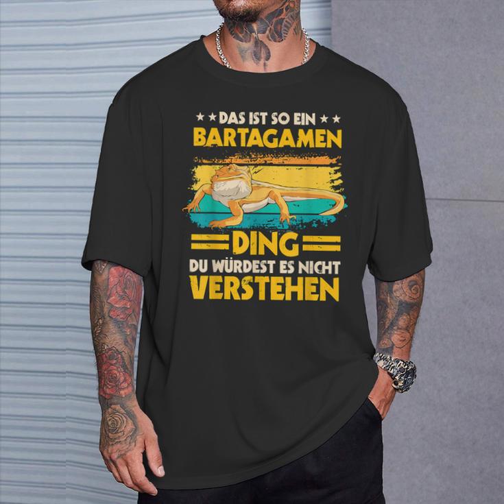 Das Ist So Ein Bartagamen Ding Reptil Sachen Bartagame T-Shirt Geschenke für Ihn