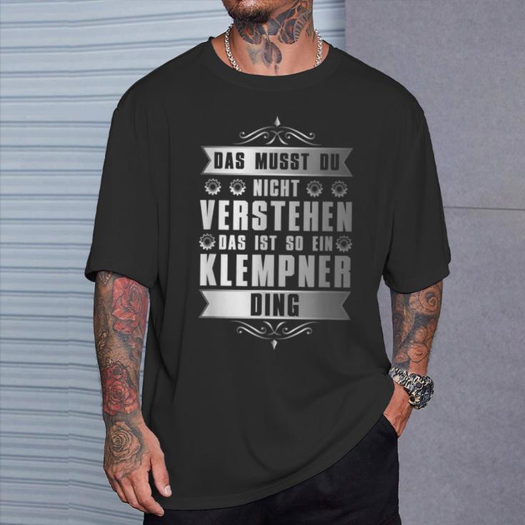 Das Ist So Ein Klempner Ding Spengler T-Shirt Geschenke für Ihn