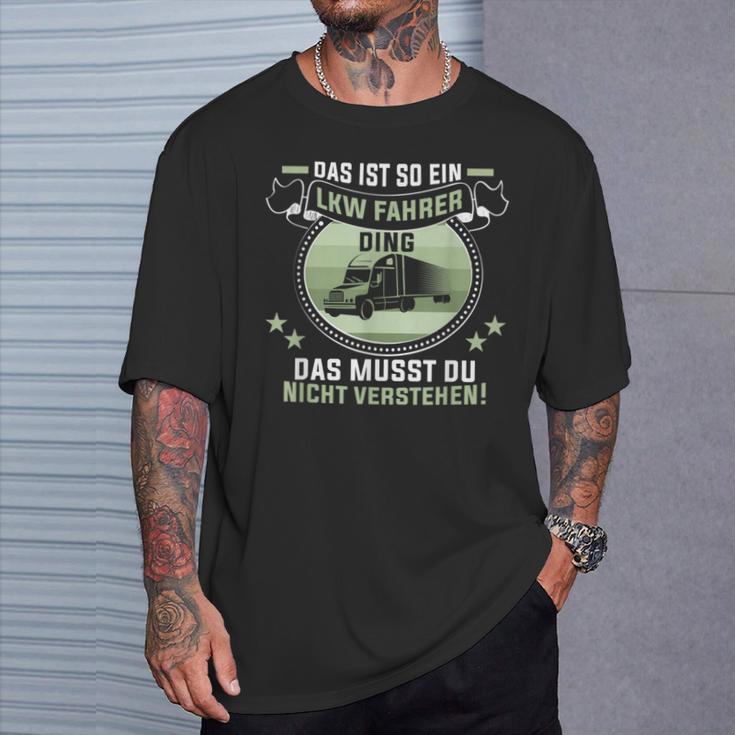 Das Ist So Ein Trucker Ding Lorry Driver T-Shirt Geschenke für Ihn