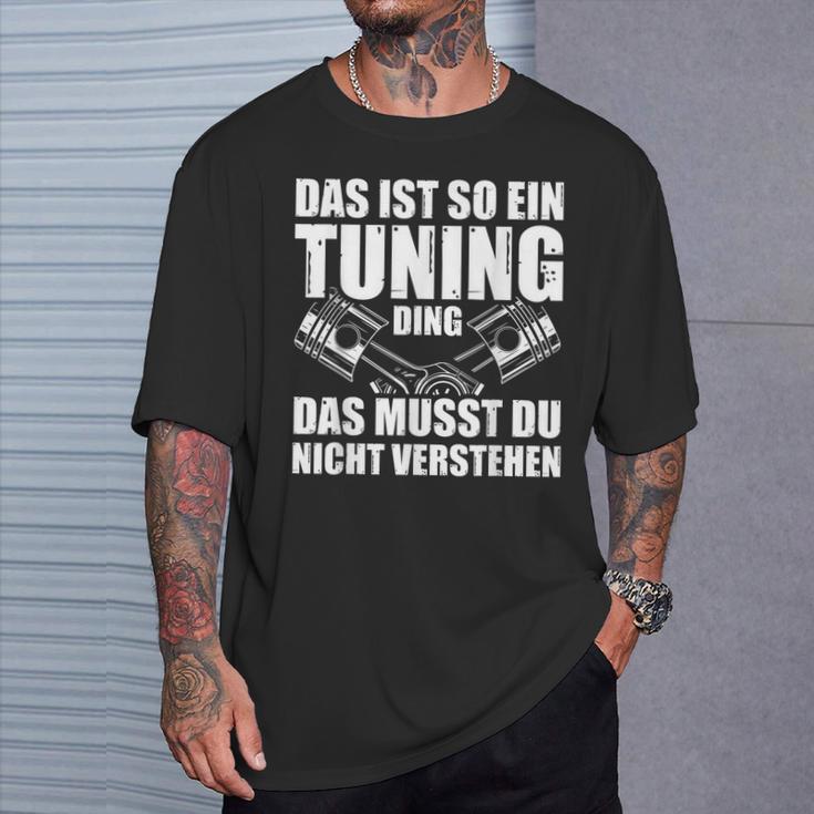 Das Ist So Ein Tuning Ding Tuner Car Screwdriver S T-Shirt Geschenke für Ihn