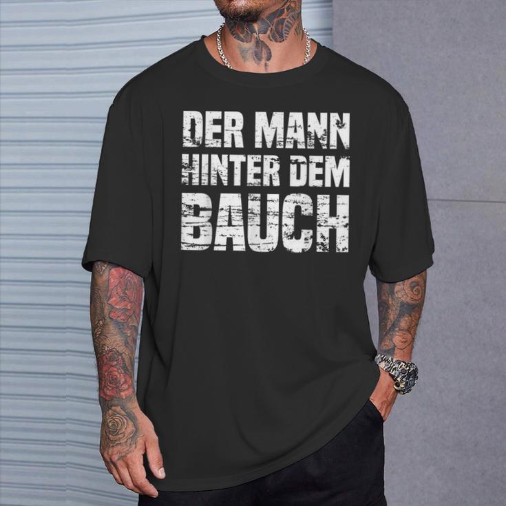 Der Mann Hinter Dem Bauchintage Father's Day T-Shirt Geschenke für Ihn