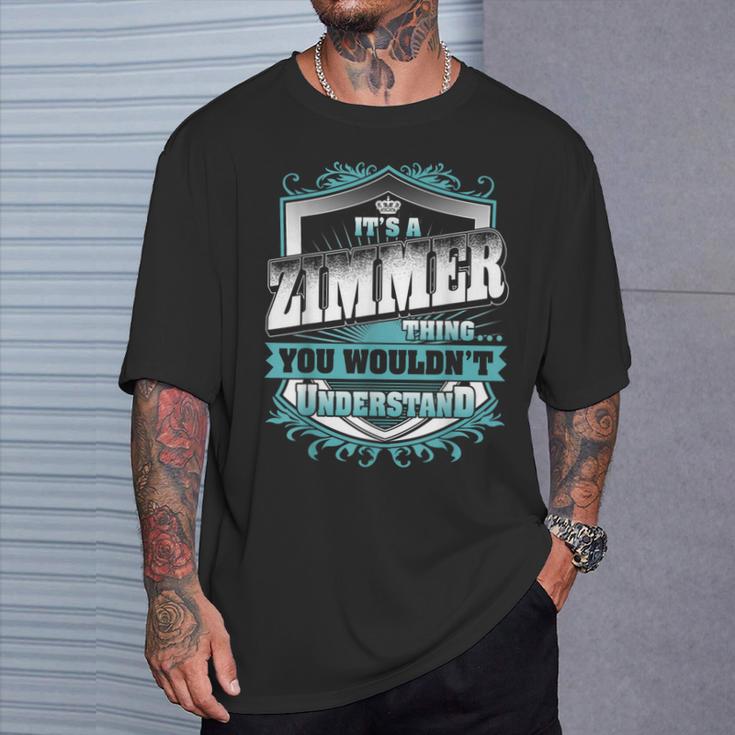 Es Ist Ein Zimmer-Ding Das Du Nichterstehen Würdest Nameintage T-Shirt Geschenke für Ihn