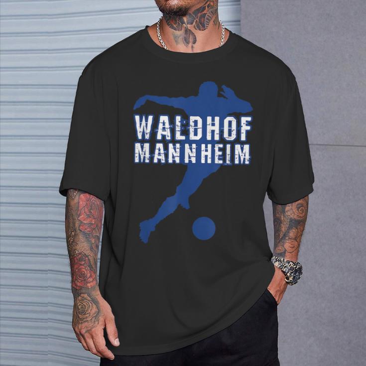 Football Kicken Club Waldhof Fan Baden Württemberg T-Shirt Geschenke für Ihn