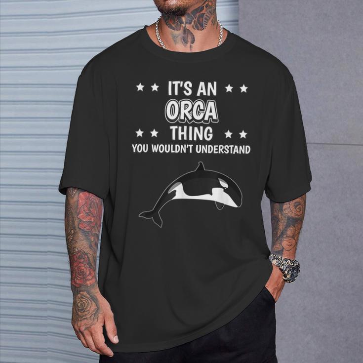 With Slogan Ist So Ein Orca Ding T-Shirt Geschenke für Ihn