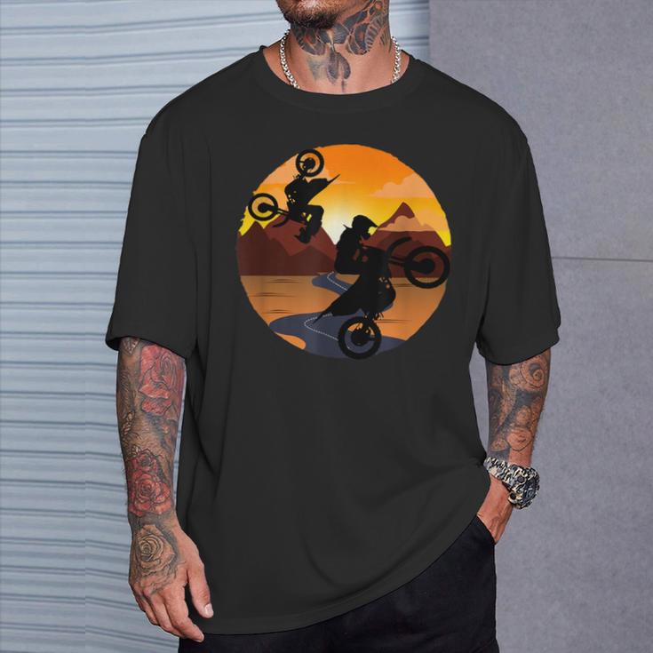 Hard Enduro Dirt Biking Is My Ding T-Shirt Geschenke für Ihn