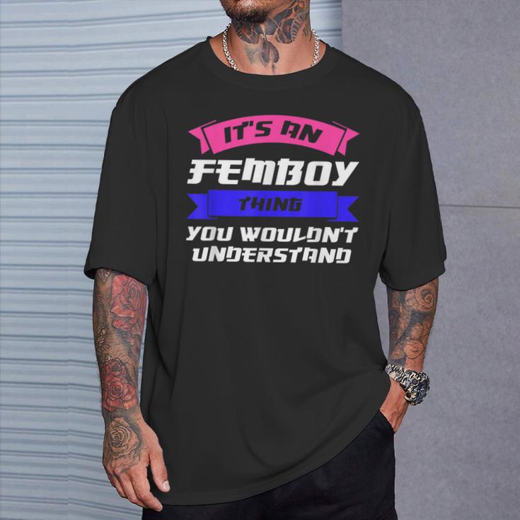 Herren Es Ist Ein Femboy Ding Du Südkorea T-Shirt Geschenke für Ihn