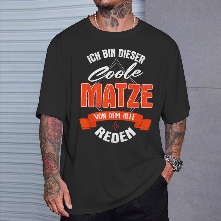 Ich Bin Dieser Coole Matzeon Dem Alle Reden T-Shirt Geschenke für Ihn