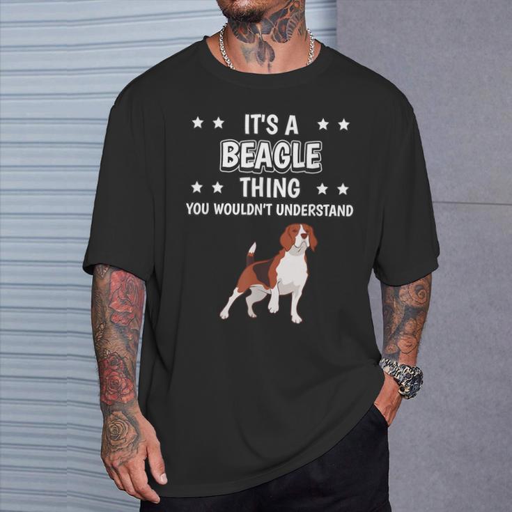 Ist So Ein Beagle Ding Lustiger Spruch Beagle T-Shirt Geschenke für Ihn