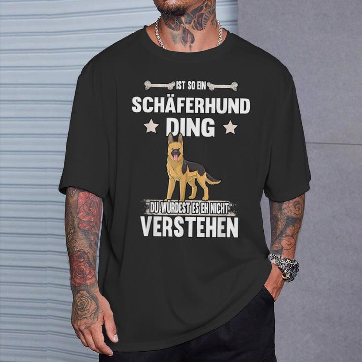 Ist So Ein Deutscher Shepherd Ding Dog S T-Shirt Geschenke für Ihn