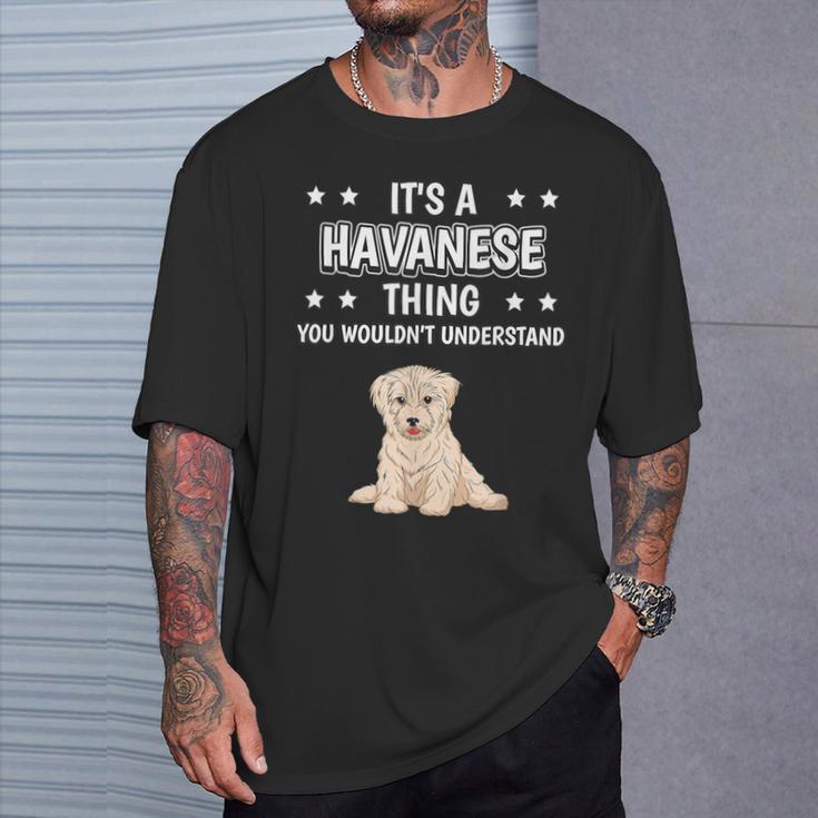 Ist So Ein Havaneser Ding Lustiger Spruch Havaneser T-Shirt Geschenke für Ihn