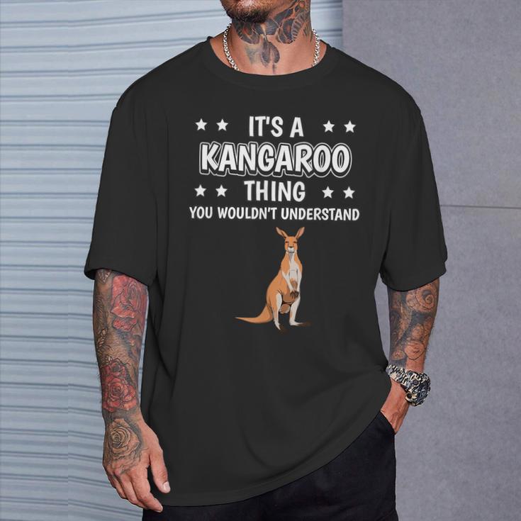 Ist So Ein Kangaroo Ding Saying Kangaroo T-Shirt Geschenke für Ihn