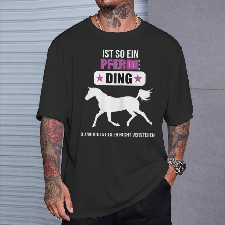 Ist So Ein Pferde Ding Pferde T-Shirt Geschenke für Ihn