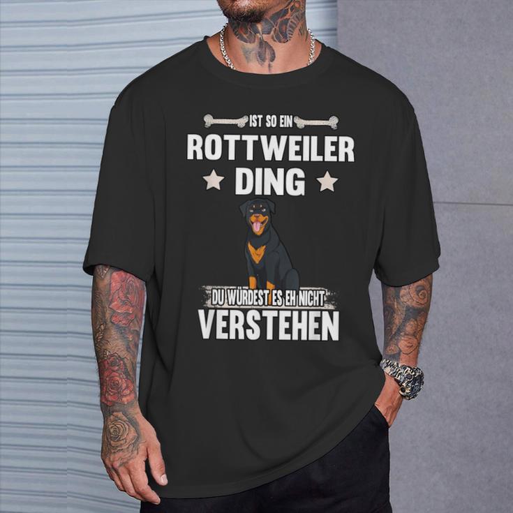 Ist So Ein Rottweiler Ding Hund Saying T-Shirt Geschenke für Ihn