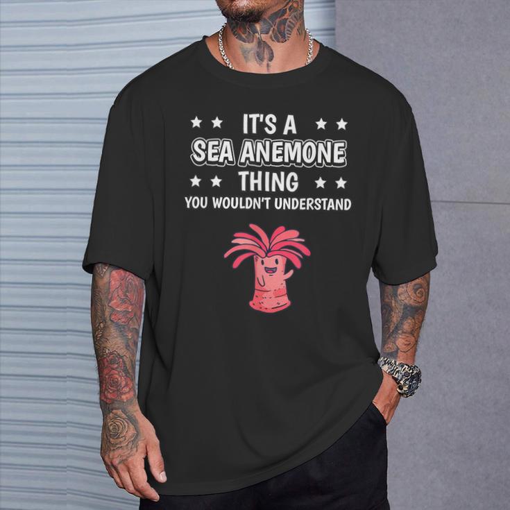 Ist So Ein Seeanemone Ding Lustiger Spruch Seeanemonen T-Shirt Geschenke für Ihn