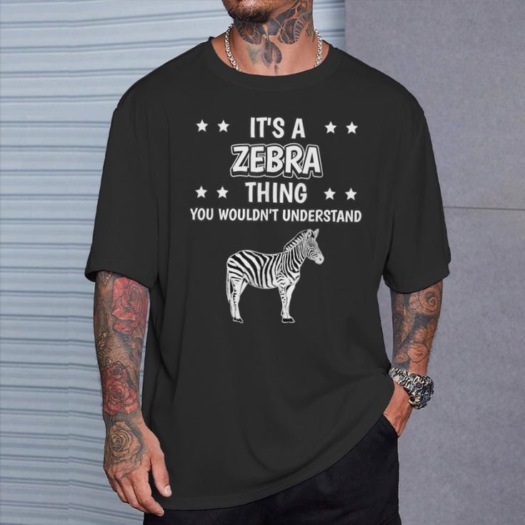 Ist So Ein Zebra Ding Saying Zebras T-Shirt Geschenke für Ihn