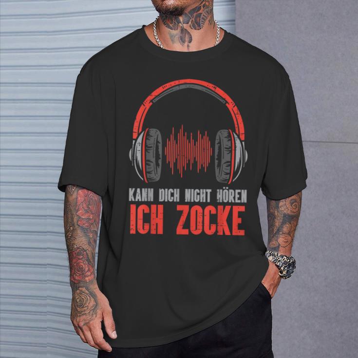 Kann Dich Nicht Hören Ich Zocke Gamer Gamer Gamer Boys' T-Shirt Geschenke für Ihn