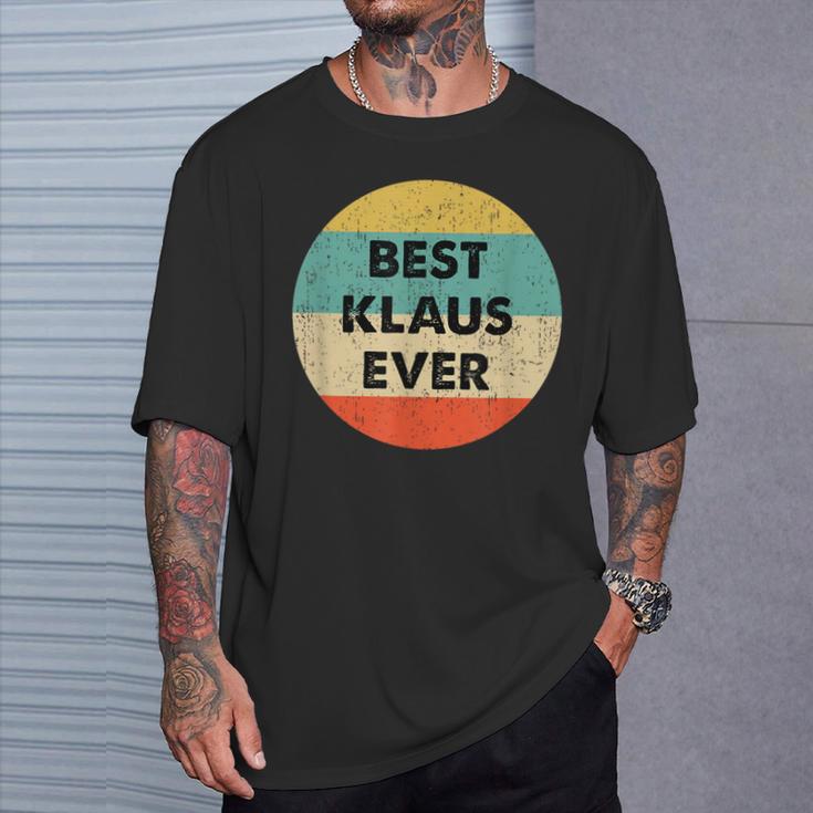 Klaus First Name T-Shirt Geschenke für Ihn