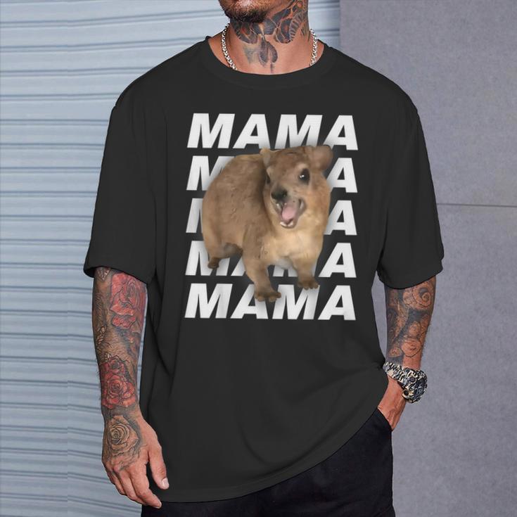 Klippschliefer Hyrax T-Shirt Geschenke für Ihn