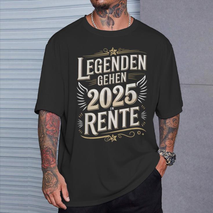 Legends Go 2025 In Retirement T-Shirt Geschenke für Ihn