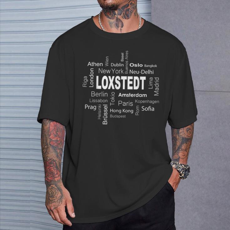 Loxstedt New York Berlin Loxstedt Meine Hauptstadt T-Shirt Geschenke für Ihn