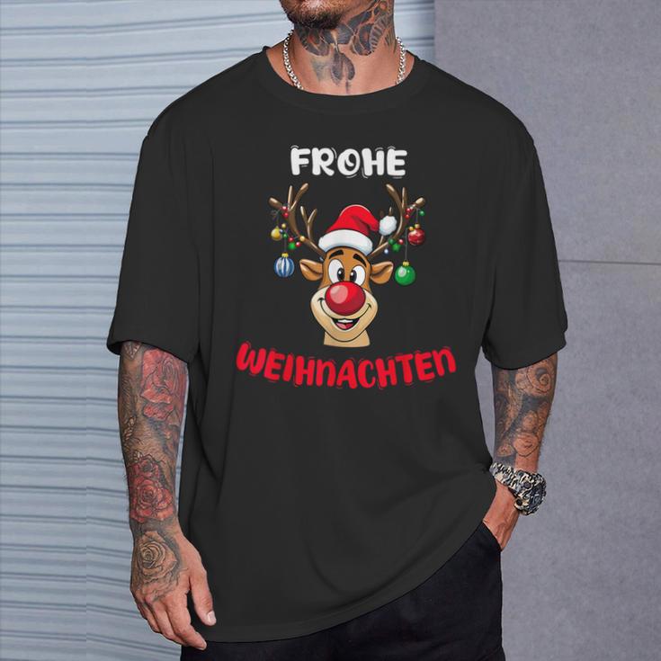 Lustiges Rentier Weihnachten Geschenk Für Ihn Für Sie T-Shirt Geschenke für Ihn