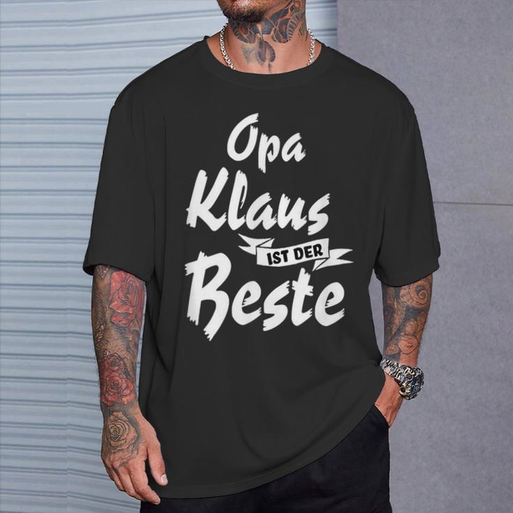 Opa Klaus Ist Der Beste S T-Shirt Geschenke für Ihn