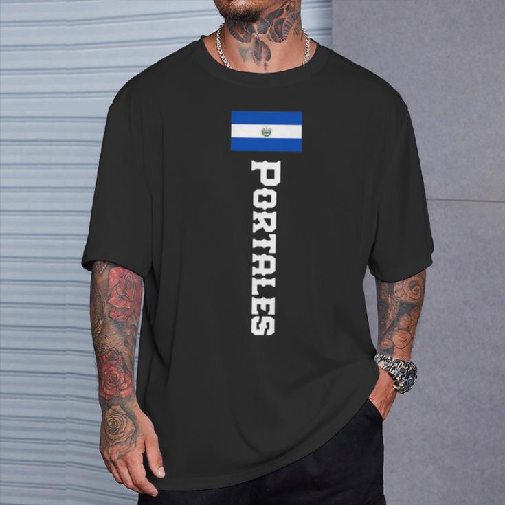 Portales Surname El Salvador For Children T-Shirt Geschenke für Ihn