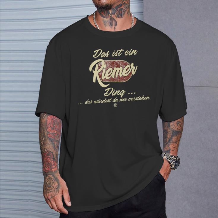 Riemer Das Ist Ein Riemer Ding S T-Shirt Geschenke für Ihn