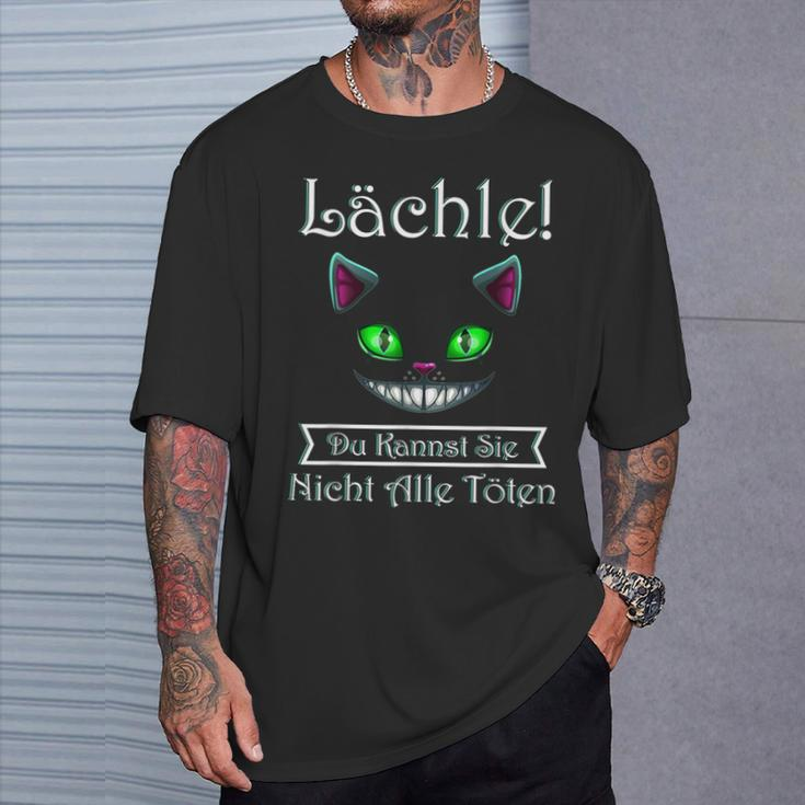 Smile Du Kannst Sie Nicht Alle Töten T-Shirt Geschenke für Ihn