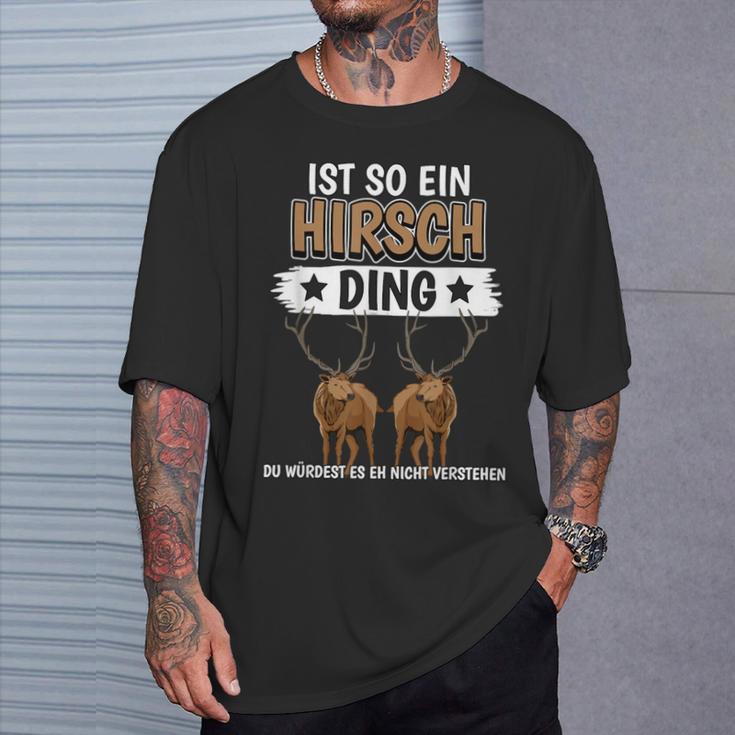 Stag Rotwild Sachen Ist So Ein Stag S T-Shirt Geschenke für Ihn