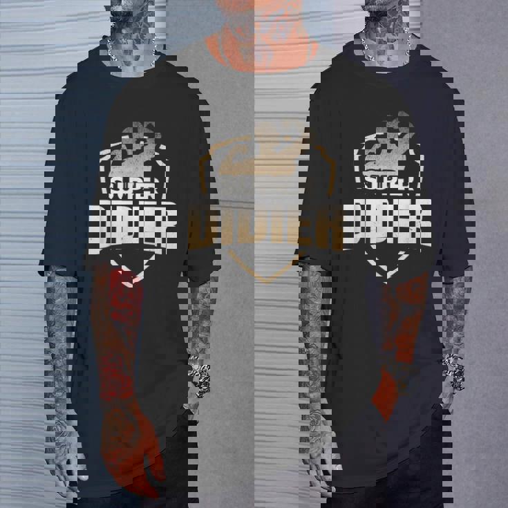 Super Didier Humour Cadeau Prénom Personnalisé Homme T-Shirt Cadeaux pour lui