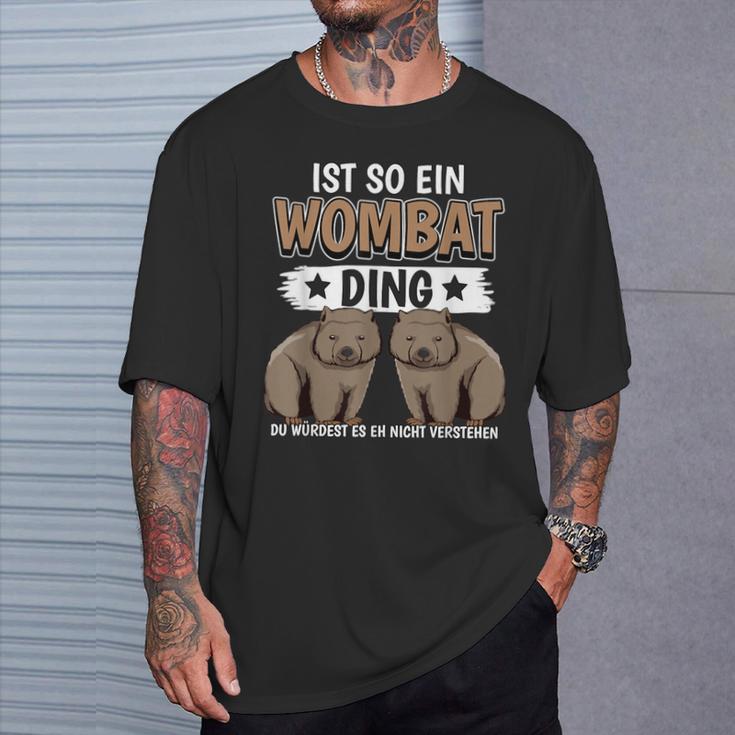 Wombats Australia Sachen Ist Such A Wombat Ding Wombat S T-Shirt Geschenke für Ihn