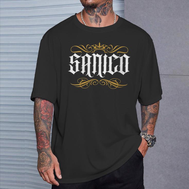 Women's Sanico Filipino Surname Philippines Tagalog Family T-Shirt Geschenke für Ihn