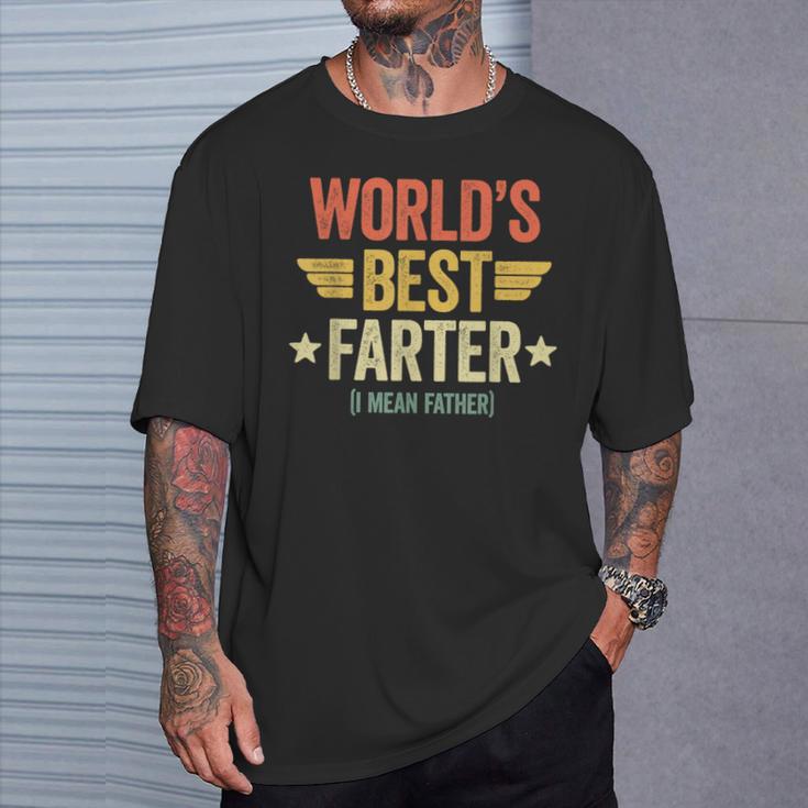 World's Best Farter T-Shirt Geschenke für Ihn