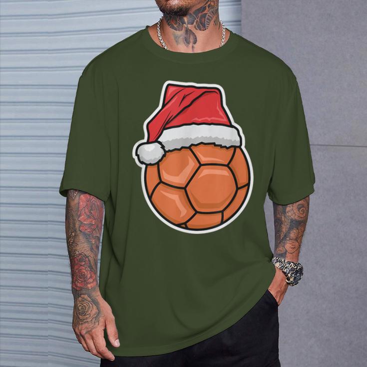 Handball Christmas T-Shirt Geschenke für Ihn