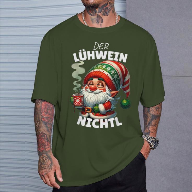 Mulled Wine Gnome Christmas Elf Lühwein Nichtl T-Shirt Geschenke für Ihn