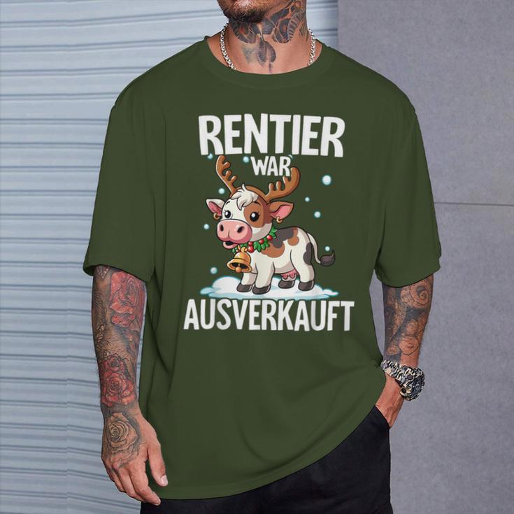 Reindeer War Ausverkauft Christmas T-Shirt Geschenke für Ihn