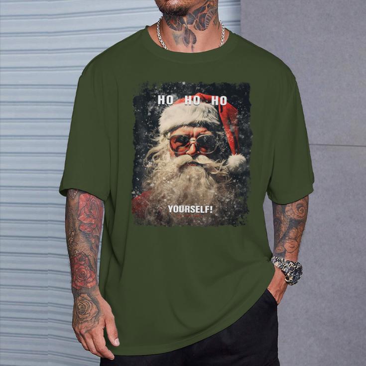 Santa Claus Santa Claus Christmas Santa Claus T-Shirt Geschenke für Ihn