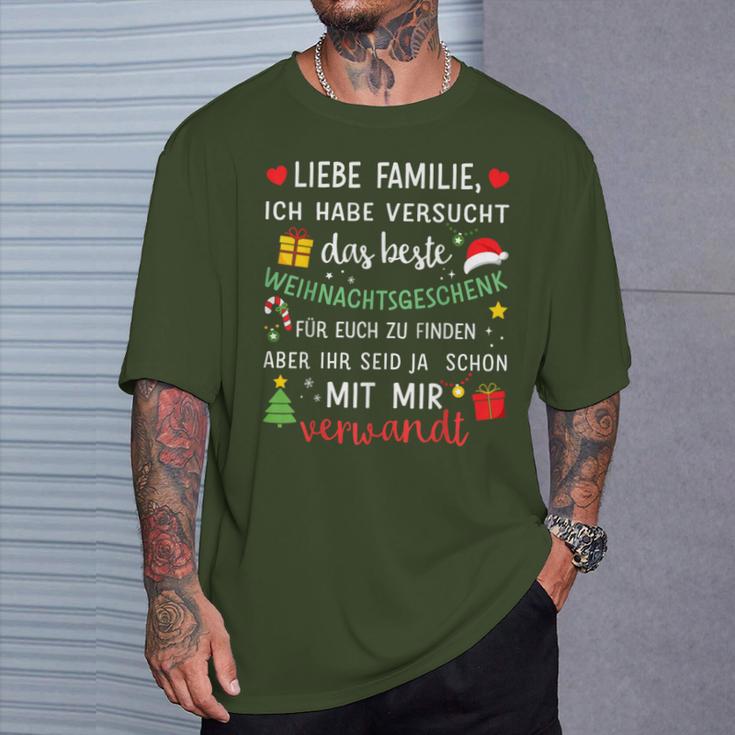 Versucht Beste Für Familie Christmas T-Shirt Geschenke für Ihn