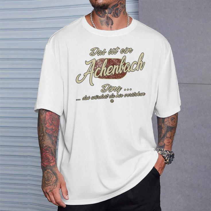 Das Ist Ein Achenbach Ding Family Achenbach Long-Sleeved T-Shirt Geschenke für Ihn