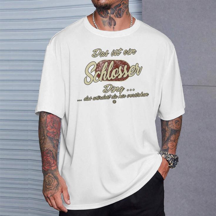 Das Ist Ein Schlosser Ding Family Locksmith T-Shirt Geschenke für Ihn