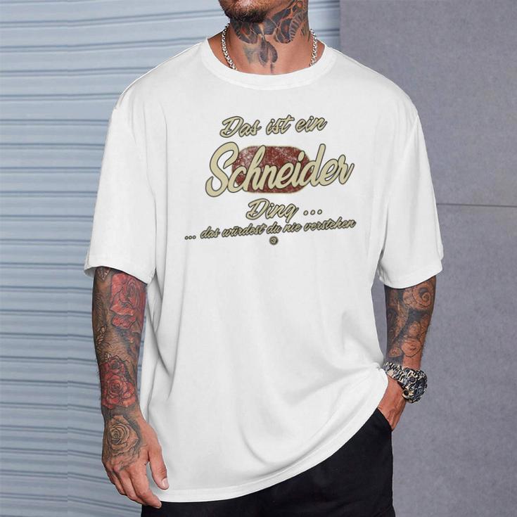 Das Ist Ein Schneider Ding Family Tailor T-Shirt Geschenke für Ihn