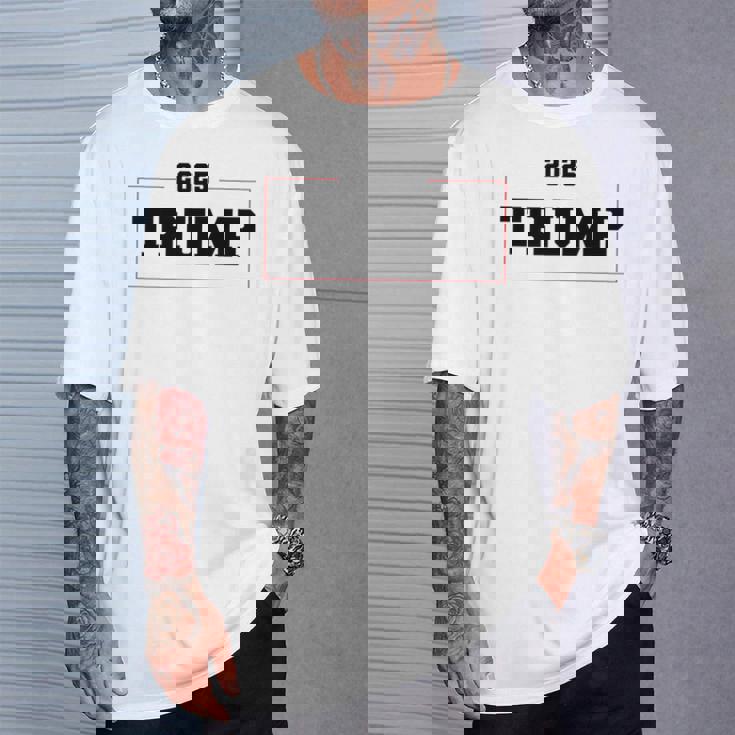 Donald Trump Is Your President Qr Trump Dancing On Back T-Shirt Gifts for Him